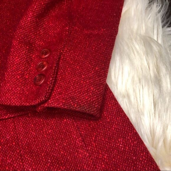 Vintage 1980/90s Pendleton Woolen Mills Red Blazer - Picture 11 of 13
